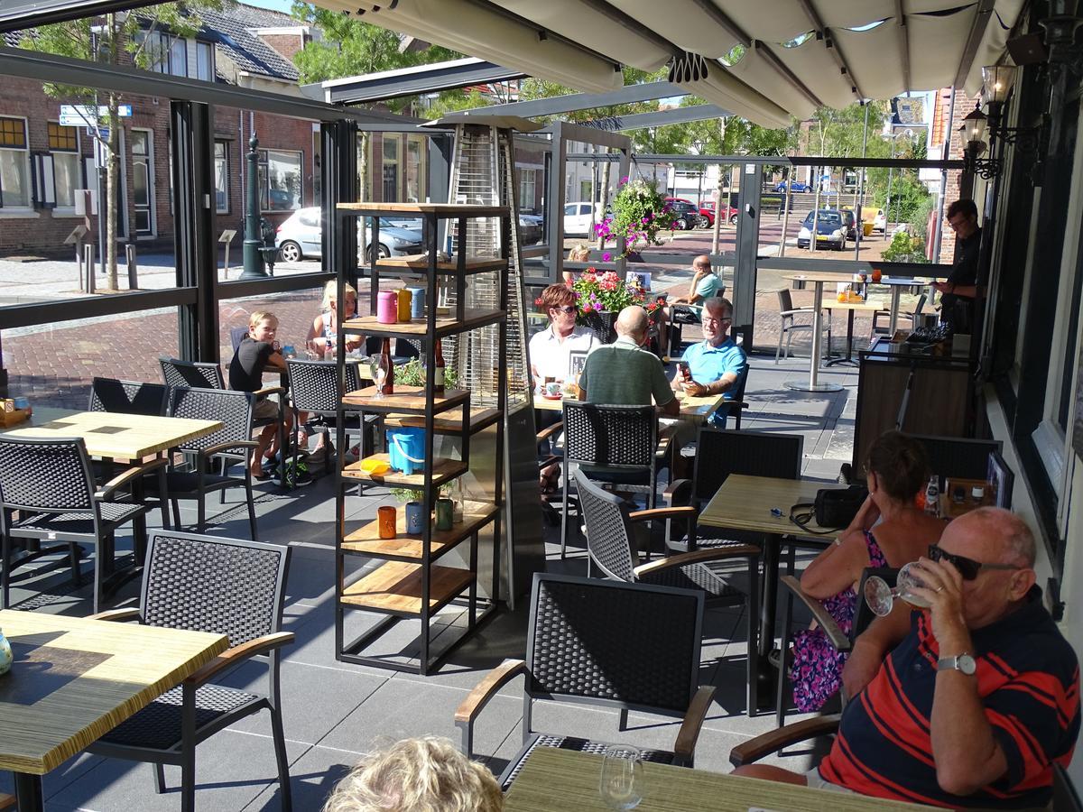 Hotel Cafe Restaurant "De Kroon" 维斯可可 外观 照片