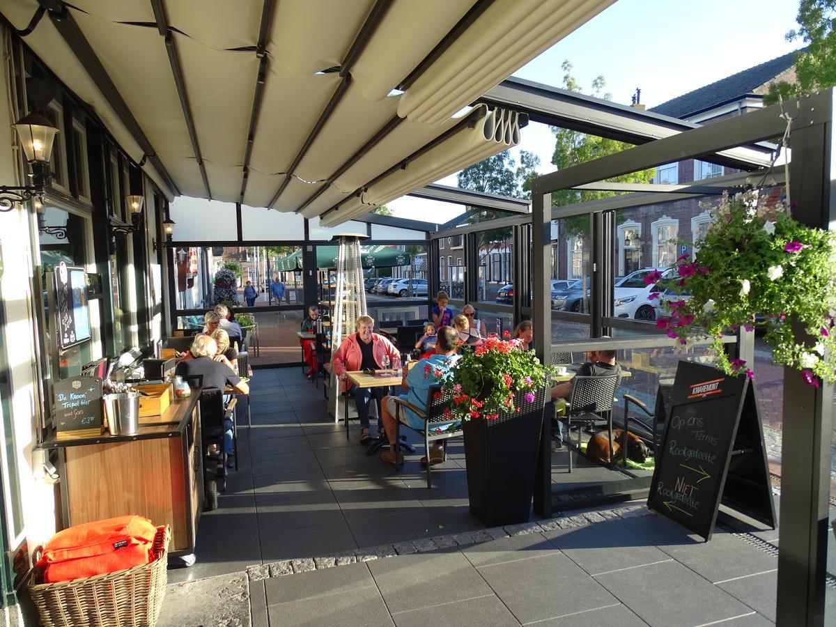 Hotel Cafe Restaurant "De Kroon" 维斯可可 外观 照片